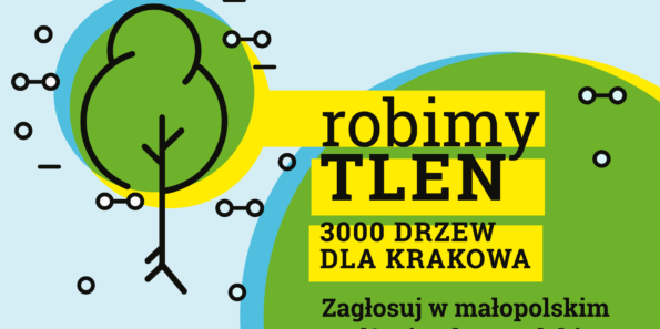 W naszym mieście, w którym brakuje zieleni, a problem smogu jest ogromny, każde dodatkowe drzewo jest na wagę złota. Zagłosuj już dzisiaj w Budżecie Obywatelskim Województwa Małopolskiego na zadanie KRK27 – „Robimy tlen – drzewa dla Krakowa”