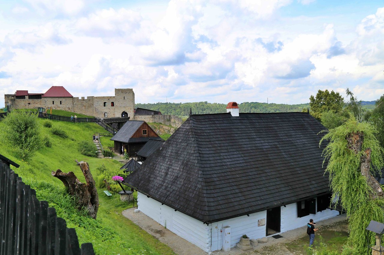 Zamek i skansen w Dobczycach